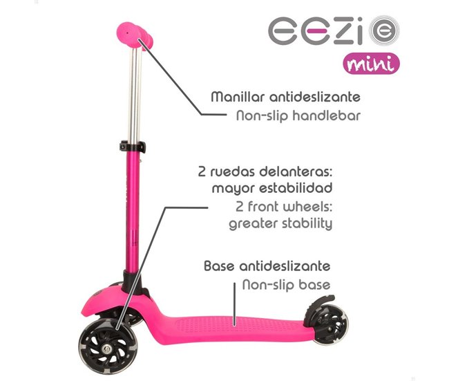 Patinete Scooter Rosa