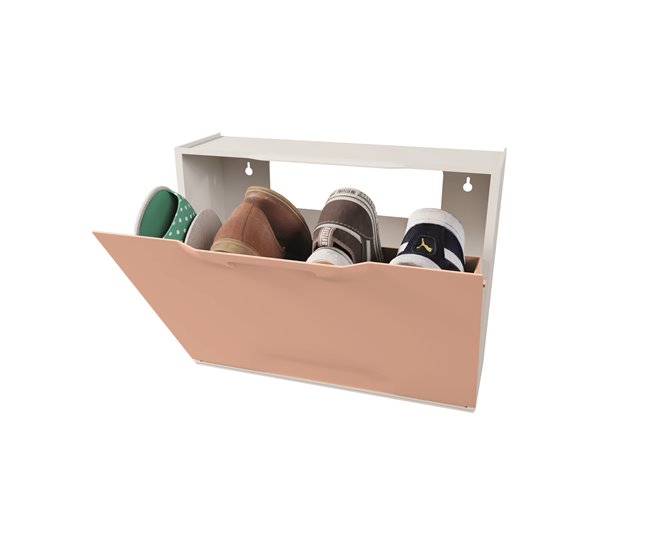 Zapatero SPLASH II 1 puerta 51x40,1x17,3cm Rosa