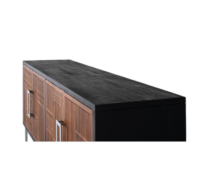 Aparador de madera de mango y metal  .GINER Y COLOMER Marron