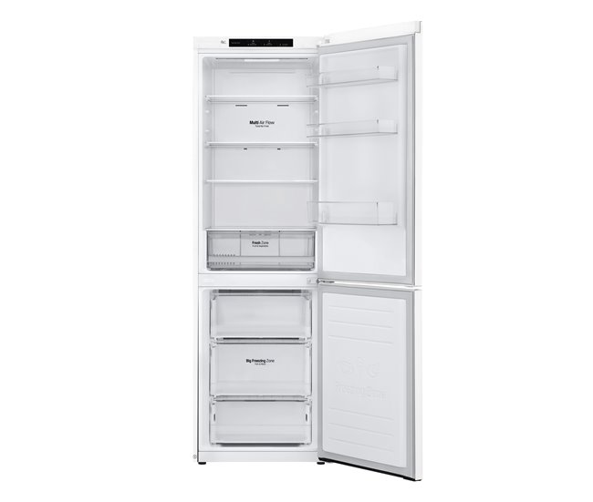 Frigorífico combi 1,86M 374L no frost LG GBP31LZN Blanco