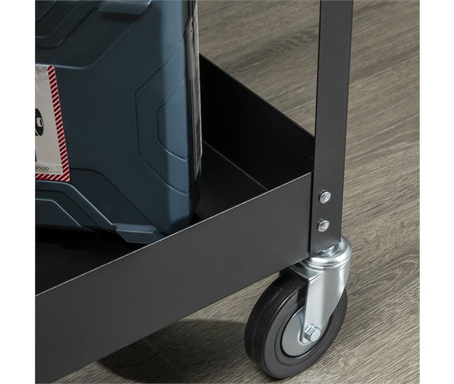 Carro de Herramientas Acero Laminado en Frío DURHAND Negro