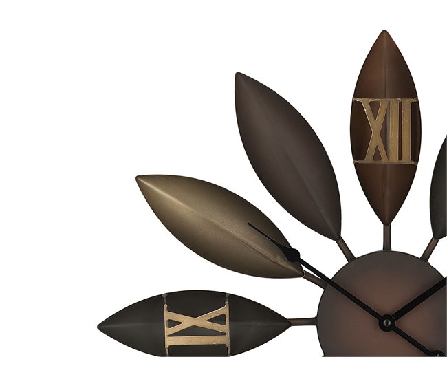 Beliani Reloj de pared BEINWIL Marron