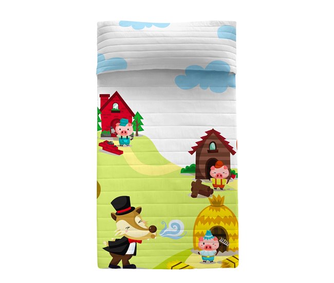 Piggys Colcha Multicolor