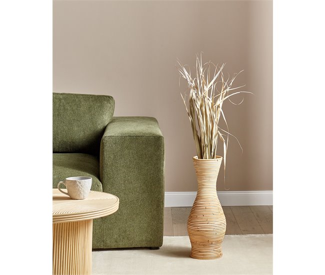 Beliani Jarrón decorativo TRINISA Natural