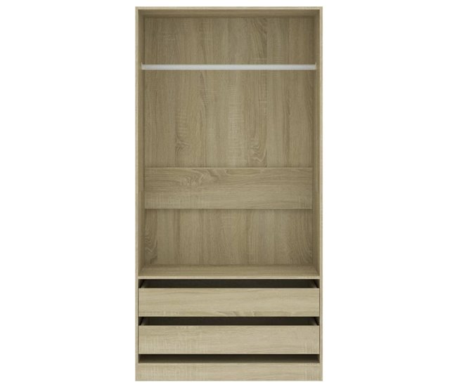 Armario Dafne sin puertas  cajones 100 Natural