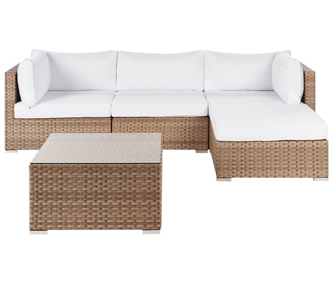 Beliani Conjunto de jardín SANO Arena