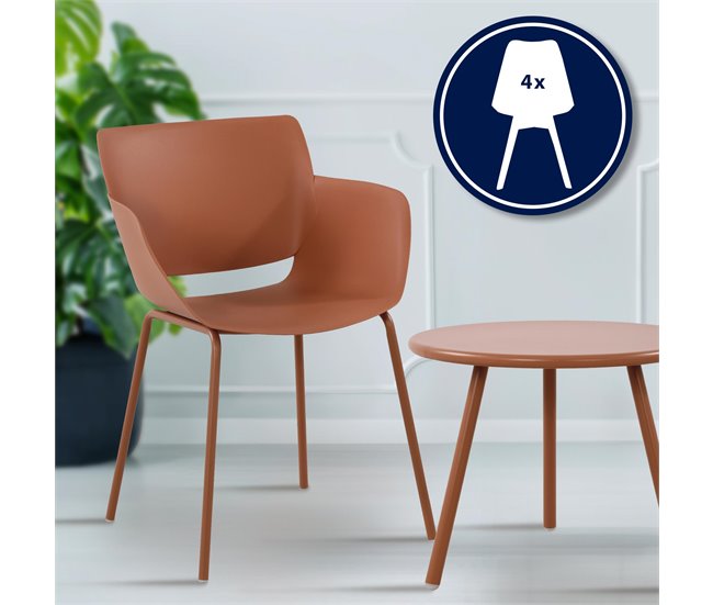 Grupo de asientos Berena Terracota