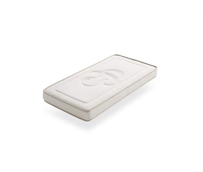 Colchón de Cuna Montessori Infantil Coconut Firmeza Suave 