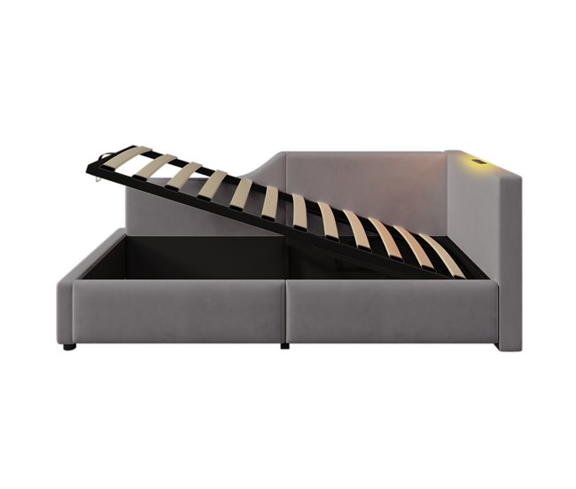 Canapés abatibles Gris