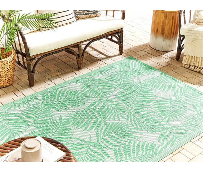 Beliani Alfombra de exterior KOTA 120x180 Amarillo