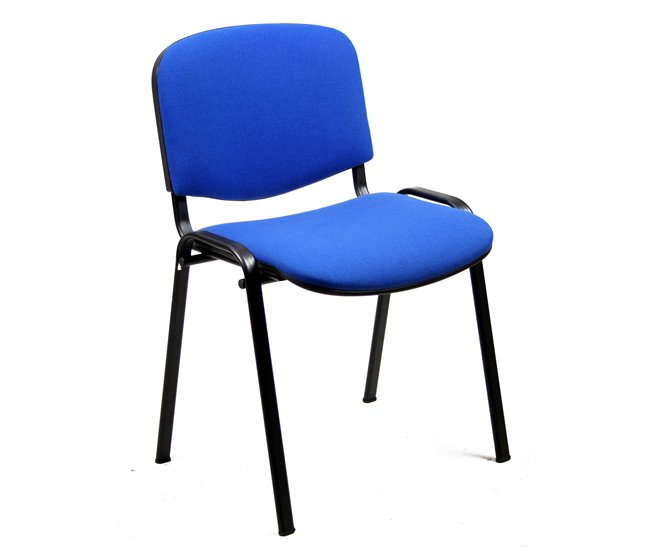 Pack de 4 sillas unisit confidente DADO tapizada Azul