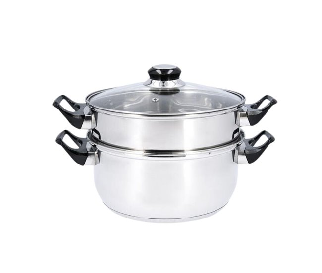 Batería de cocina 3 piezas Hábitat Quid Plateado