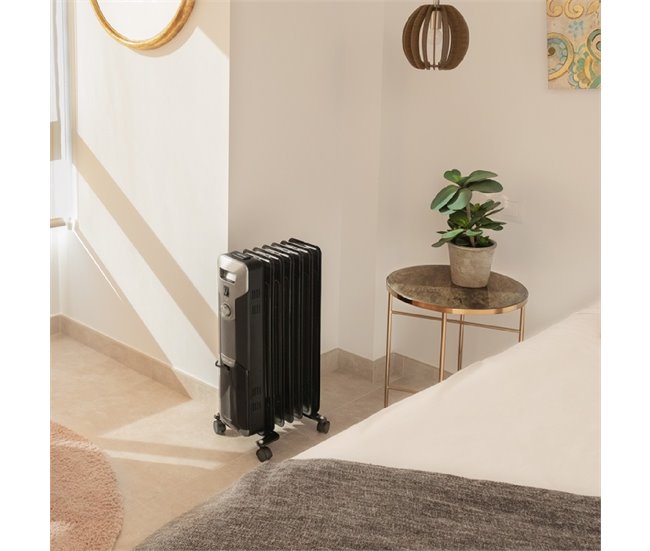 Cecotec Radiador de aceite Radiador de aceite ReadyWarm 7000 Spac Negro