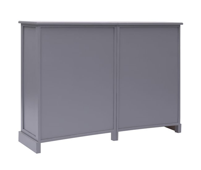 Aparador con 10 cajones madera 113 Gris