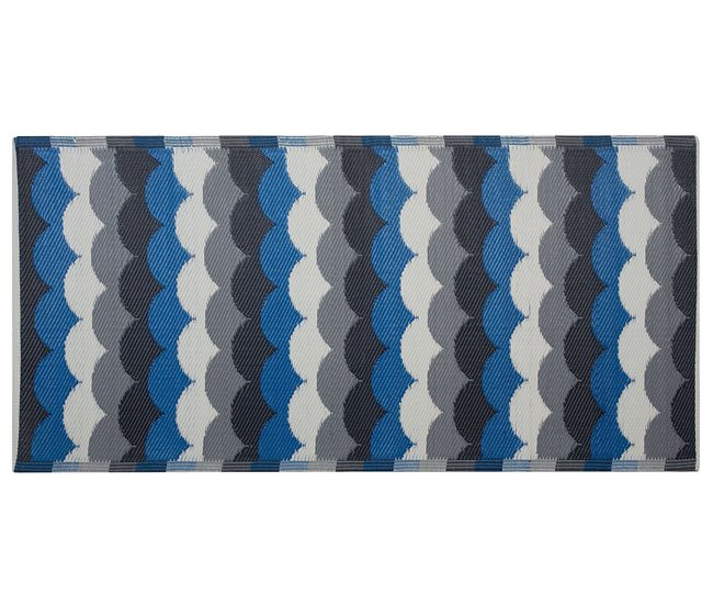 Beliani Alfombra de exterior BELLARY Multicolor