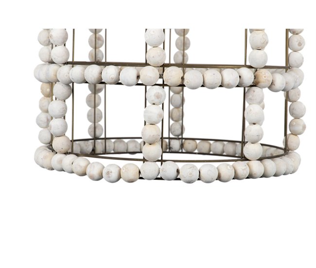Lampara Metal Adda Home Blanco