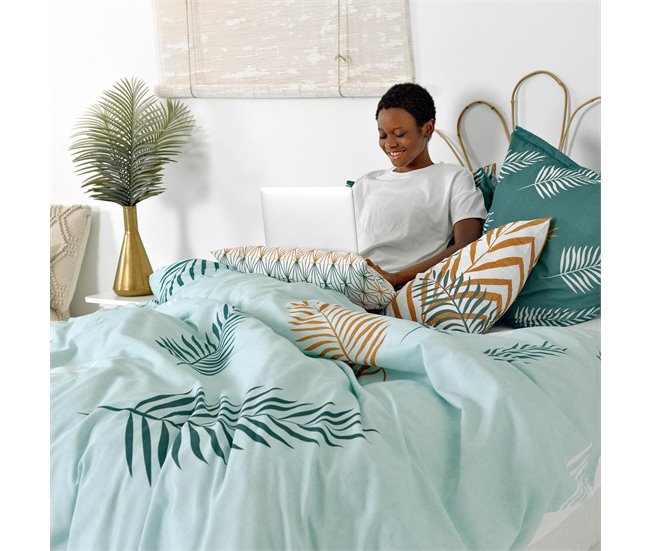 Foliage mint Funda nórdica 