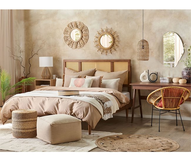 Beliani Espejo PASAKU 60x1 Beige