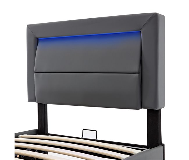 Canapés abatibles Gris