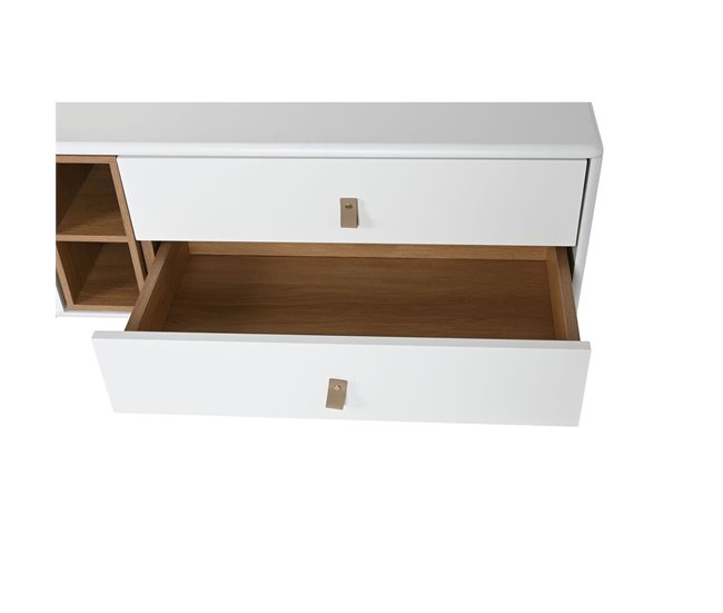 Mueble de TV Blanco/ Madera