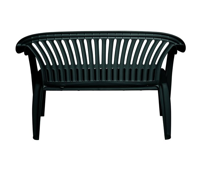 Banco exterior en PVC Verde