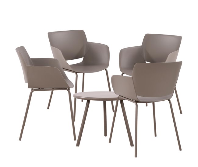 Grupo de asientos Berena Gris/natural