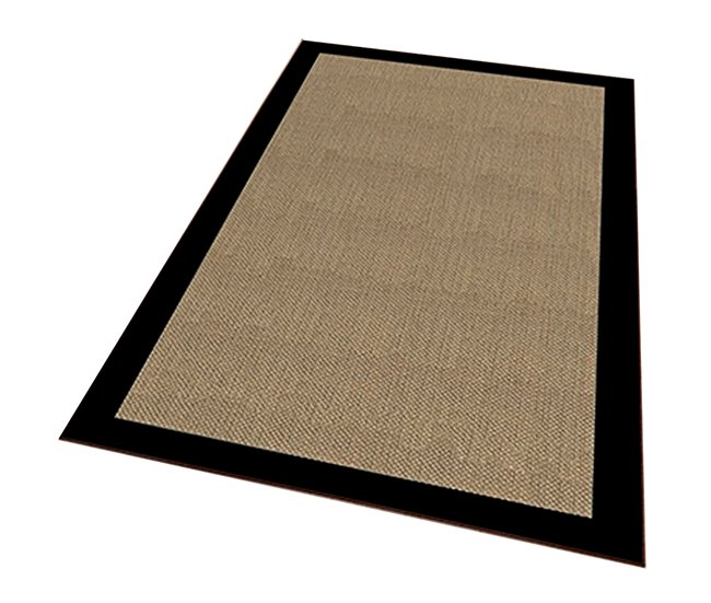 Alfombra De 60 X 100Cm 100x60 Beige