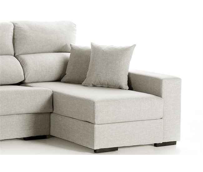 Chaise longue LUCIA IV Gris Claro