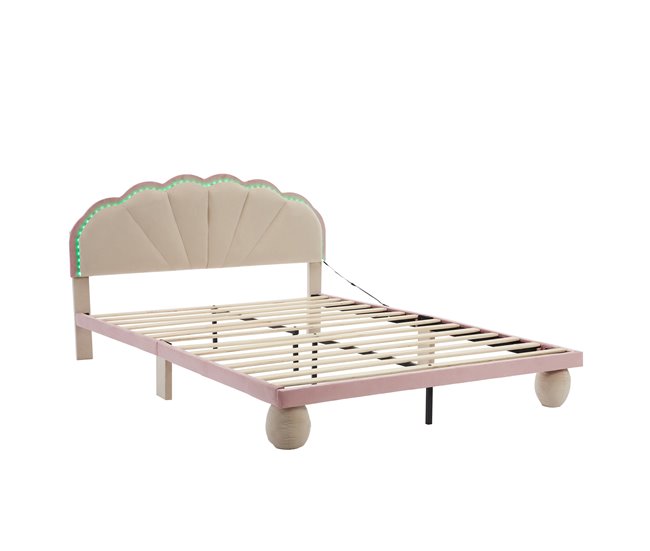 Camas de matrimonio 148x208 Rosa