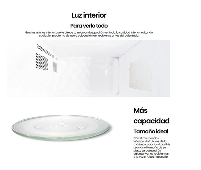 Microondas Infiniton MW-0115 20 L 700 W Blanco