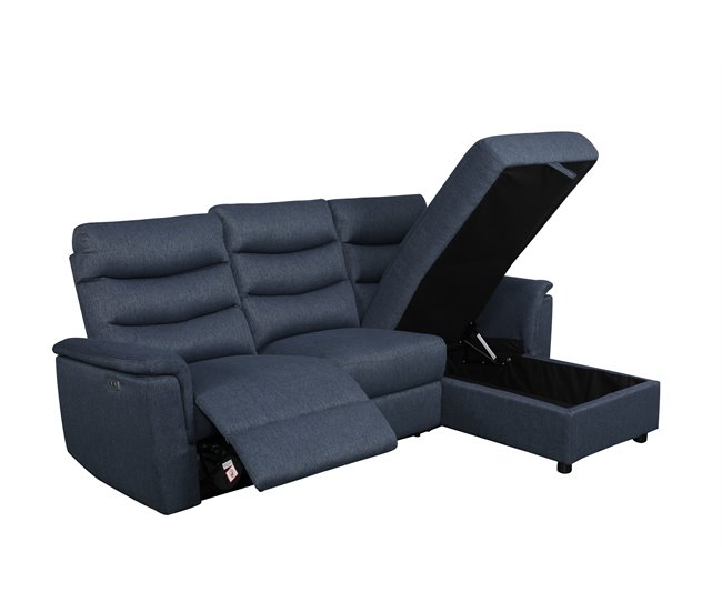 Chaise loungue relax FAMILY eléctrico Azul