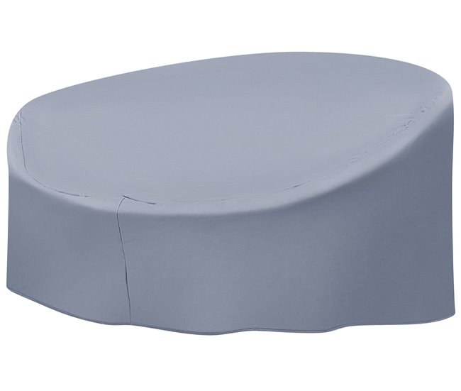 Beliani Cubierta para muebles CHUVA Gris