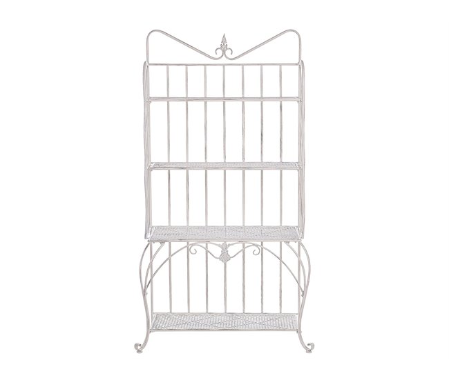 Beliani Estante de baño PAVONA 94 Beige