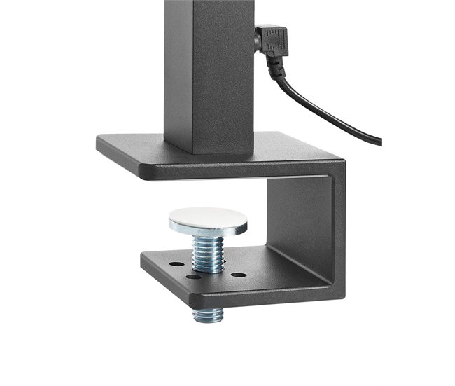 Beliani Lámpara de mesa VOLANS Negro
