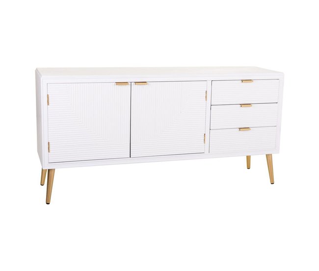 Aparador de madera Blanco