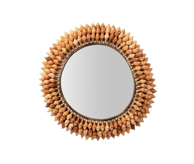 Espejo Metal Adda Home Marron