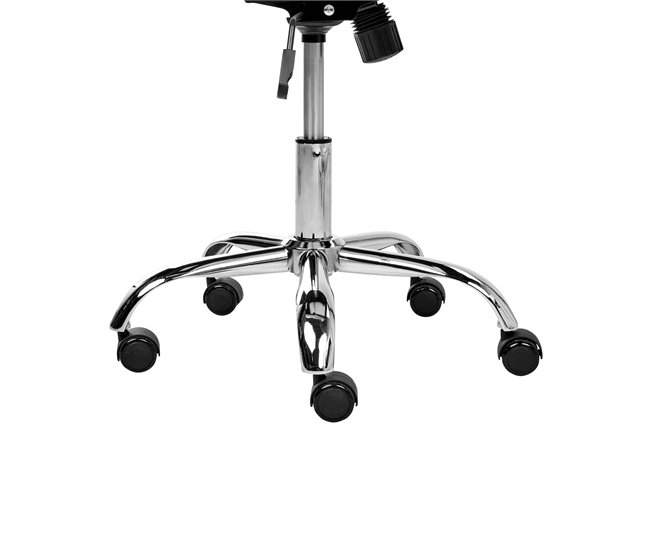 Beliani Silla de oficina PRINCESS Azul Claro
