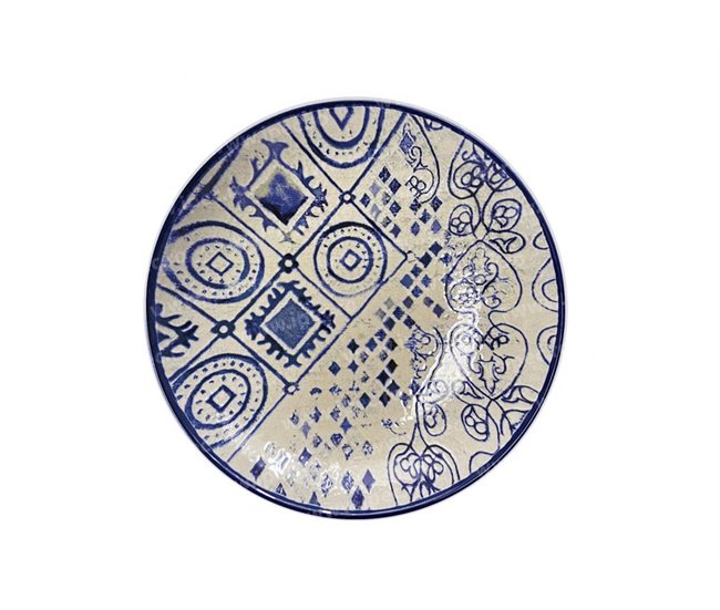 Bajo plato ALTAMIRA/JAMEO/DRACH marca LA MEDITERRÁNEA 32,5cm Azul