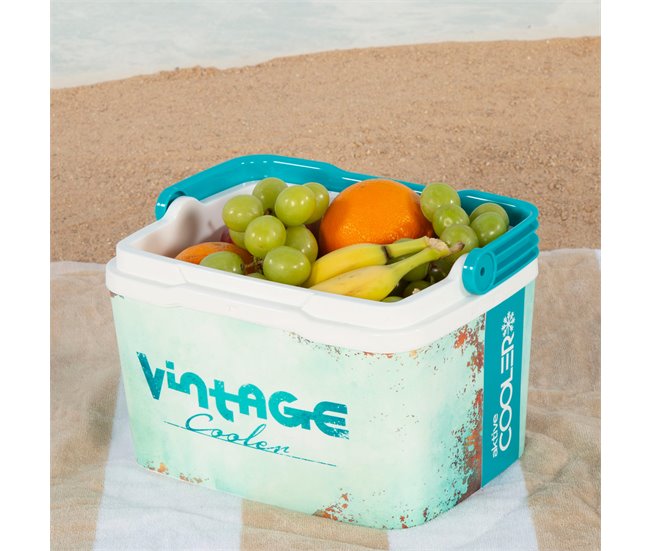 Aktive Nevera rígida de playa 5 litros Classic Azul