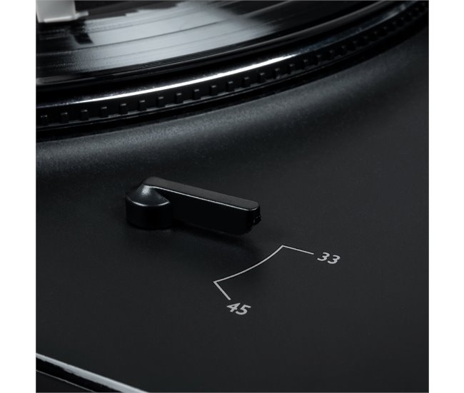 Tocadiscos de vinilo Thomson Negro