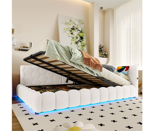 Canapés abatibles Blanco