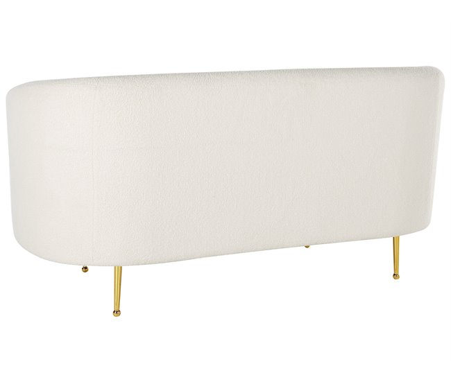 Beliani Conjunto de sofás LOEN Blanco