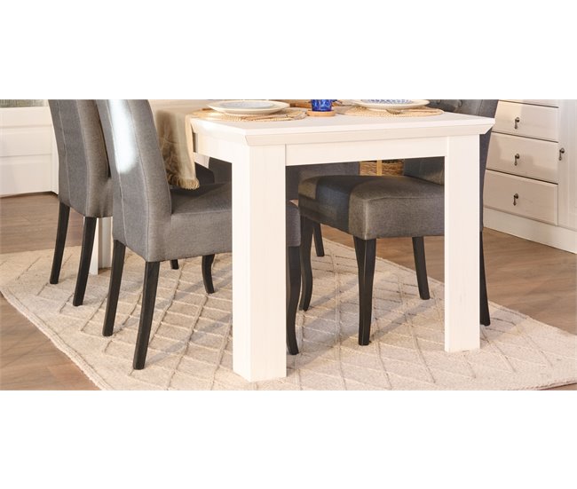 Mesa extensible PORTOFINO blanca Blanco