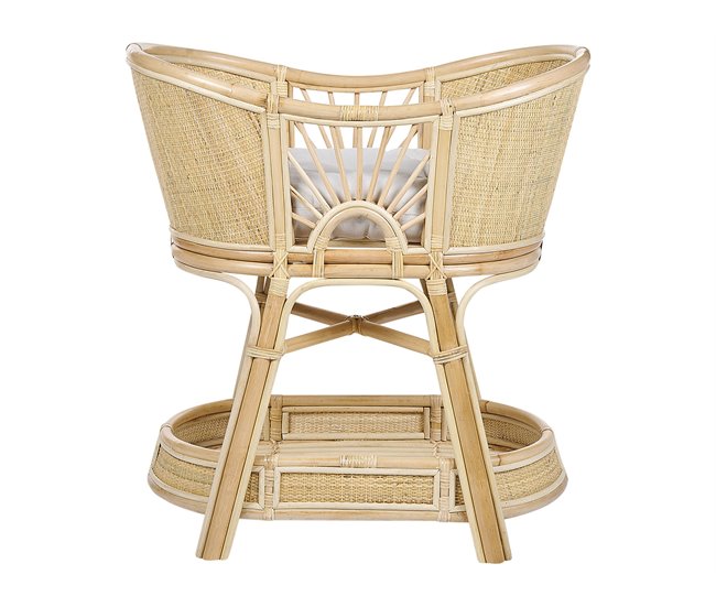 Beliani Moisés Ratán LAGRASSE Natural