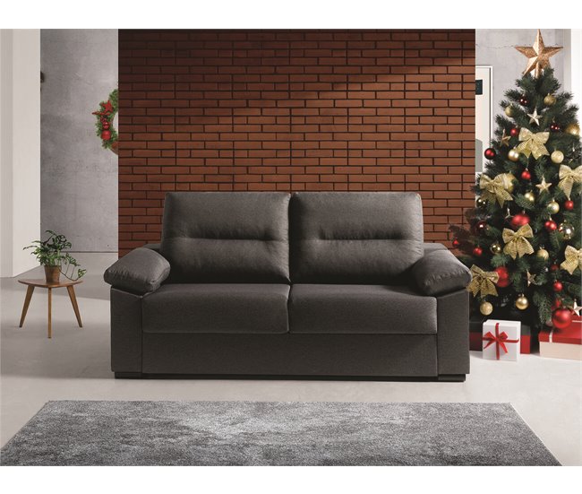 Sofá cama NELLY 3 plazas Gris Oscuro