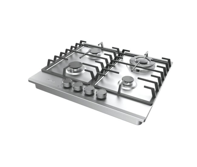 Cecotec Placa de gas Bolero Squad G 4200F Inox Negro