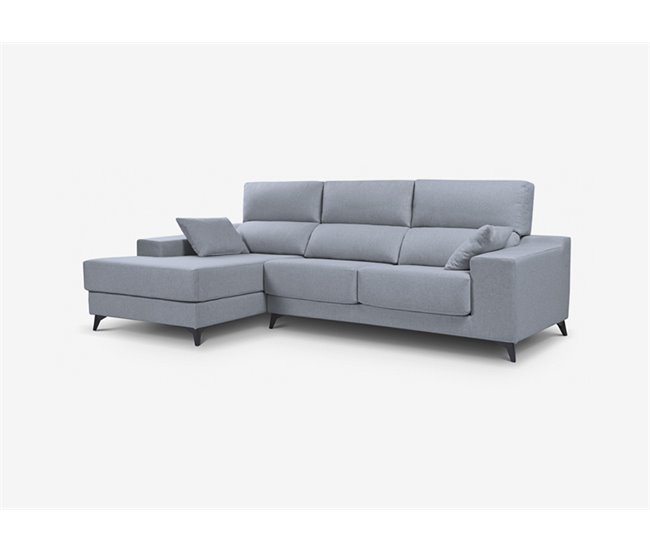 Chaise longue NOELIA 3 plazas Azul Claro