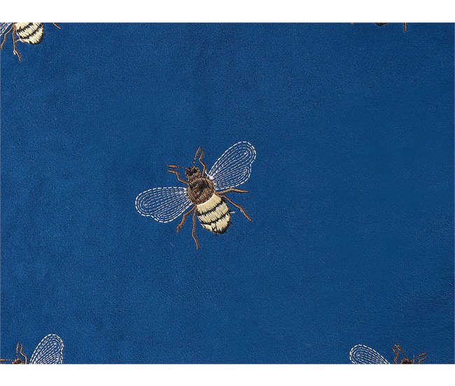 Beliani Cojín decorativo TALINUM 45x45 Azul