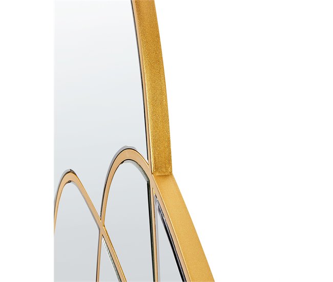 Beliani Espejo TAILLY 99x2 Dorado