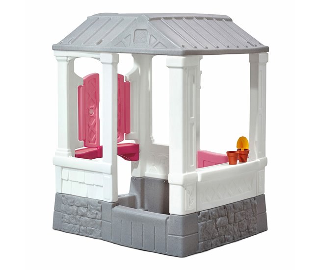 Casa Infantil de Juego Courtyard Cottage Rosa